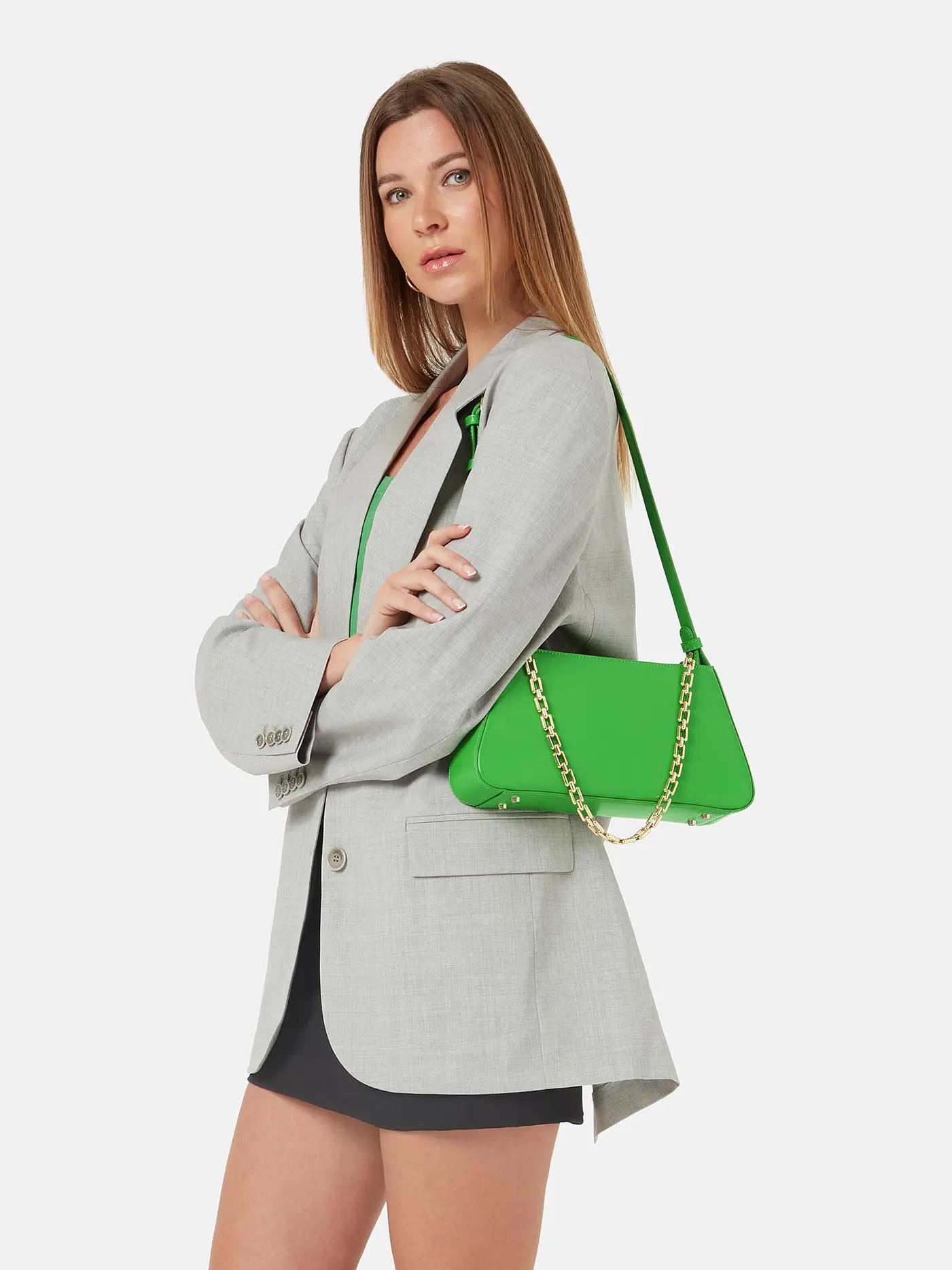 WEAT | Ledertasche - Henkeltasche RIO | grün
